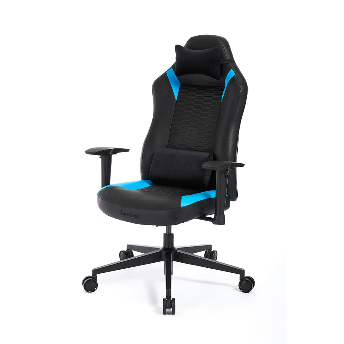 Игровое компьютерное кресло Aerocool CROWN Smart Racer Blue