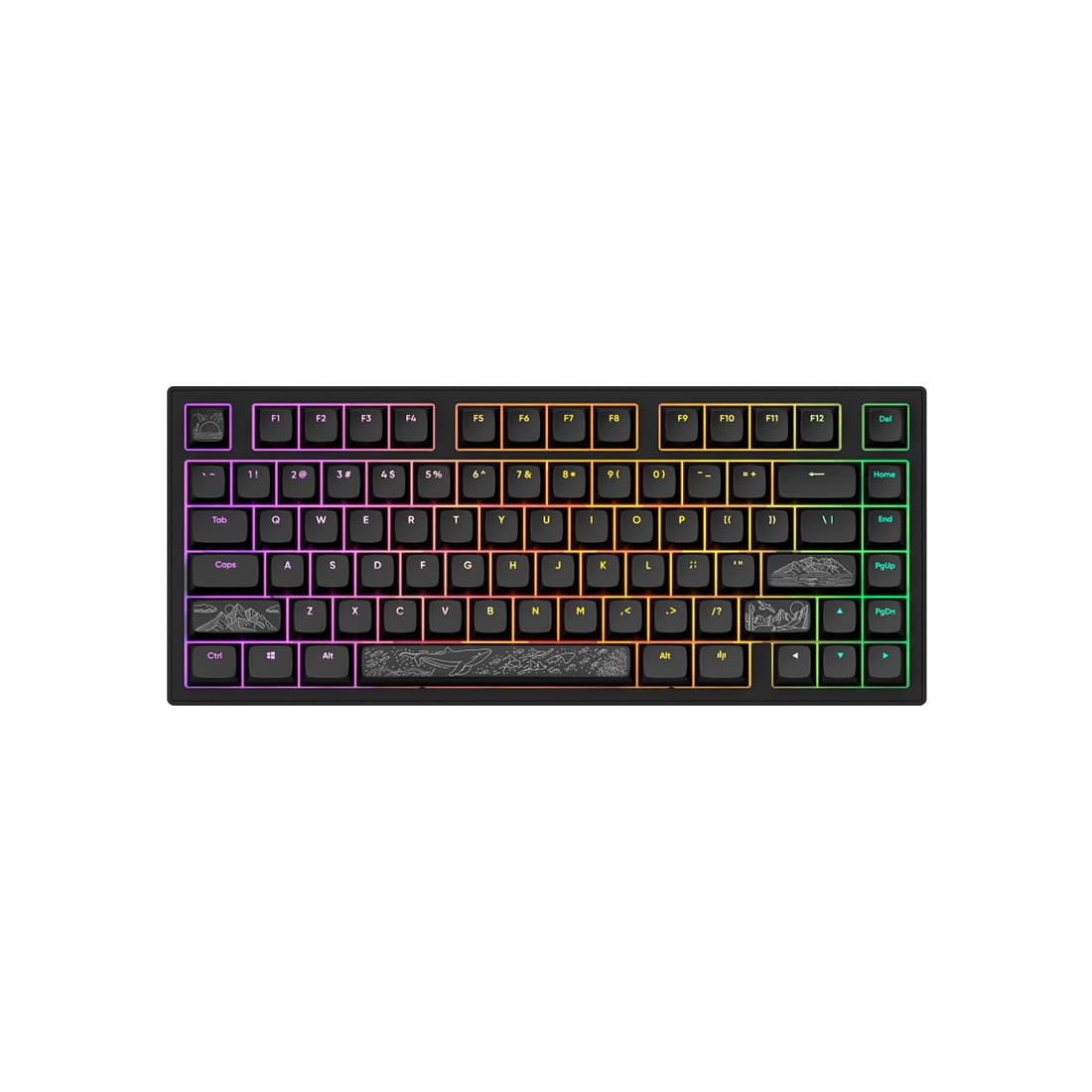 Клавиатура Dark Project ALU81A Terra Nostra Black