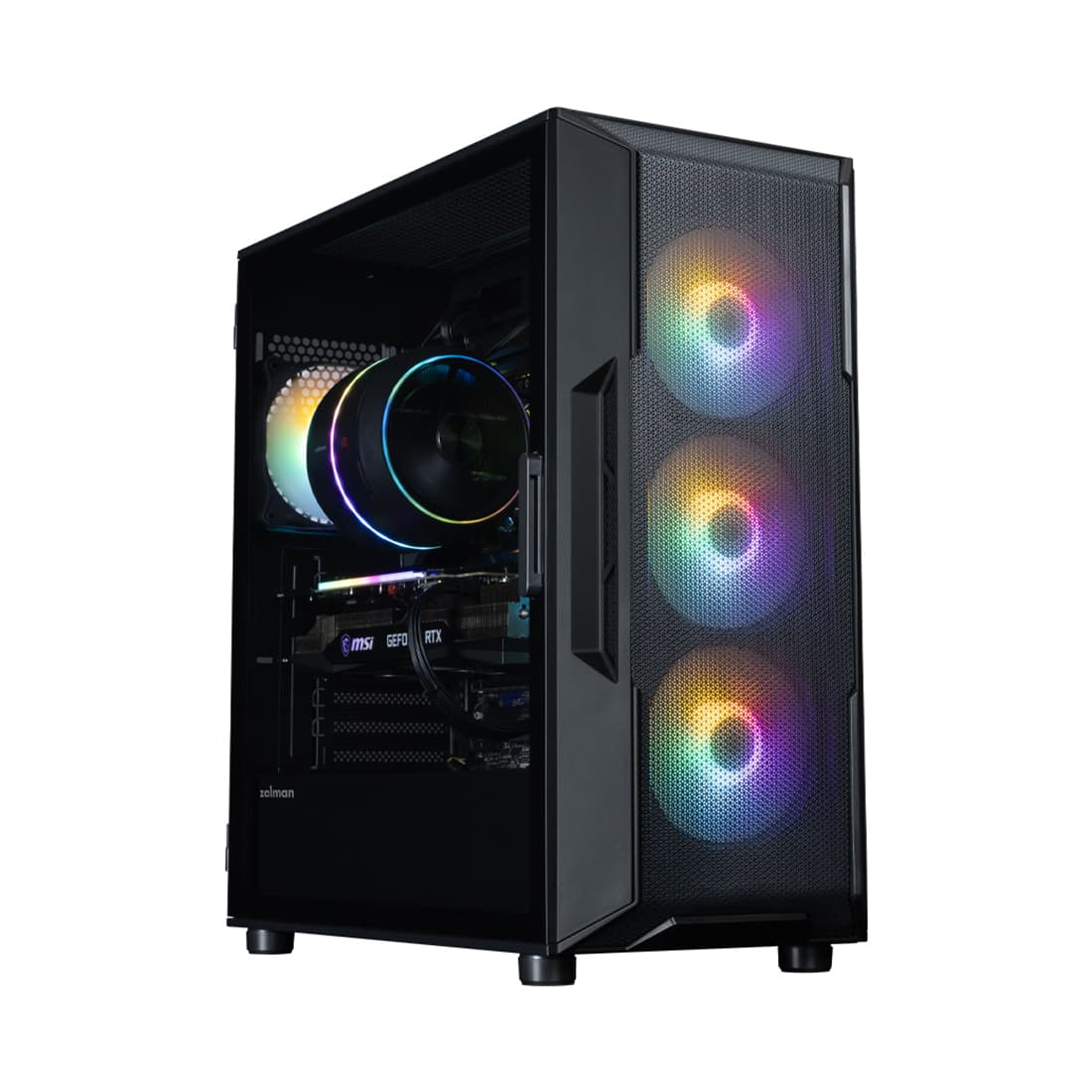 Компьютерный корпус Zalman i3 NEO V2 Black без Б/П