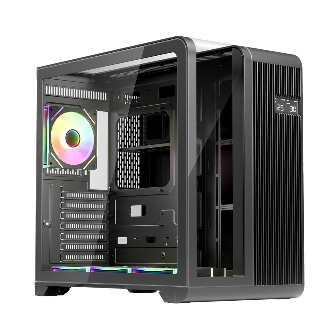 Компьютерный корпус 1STPLAYER RT7 BLACK без Б/П