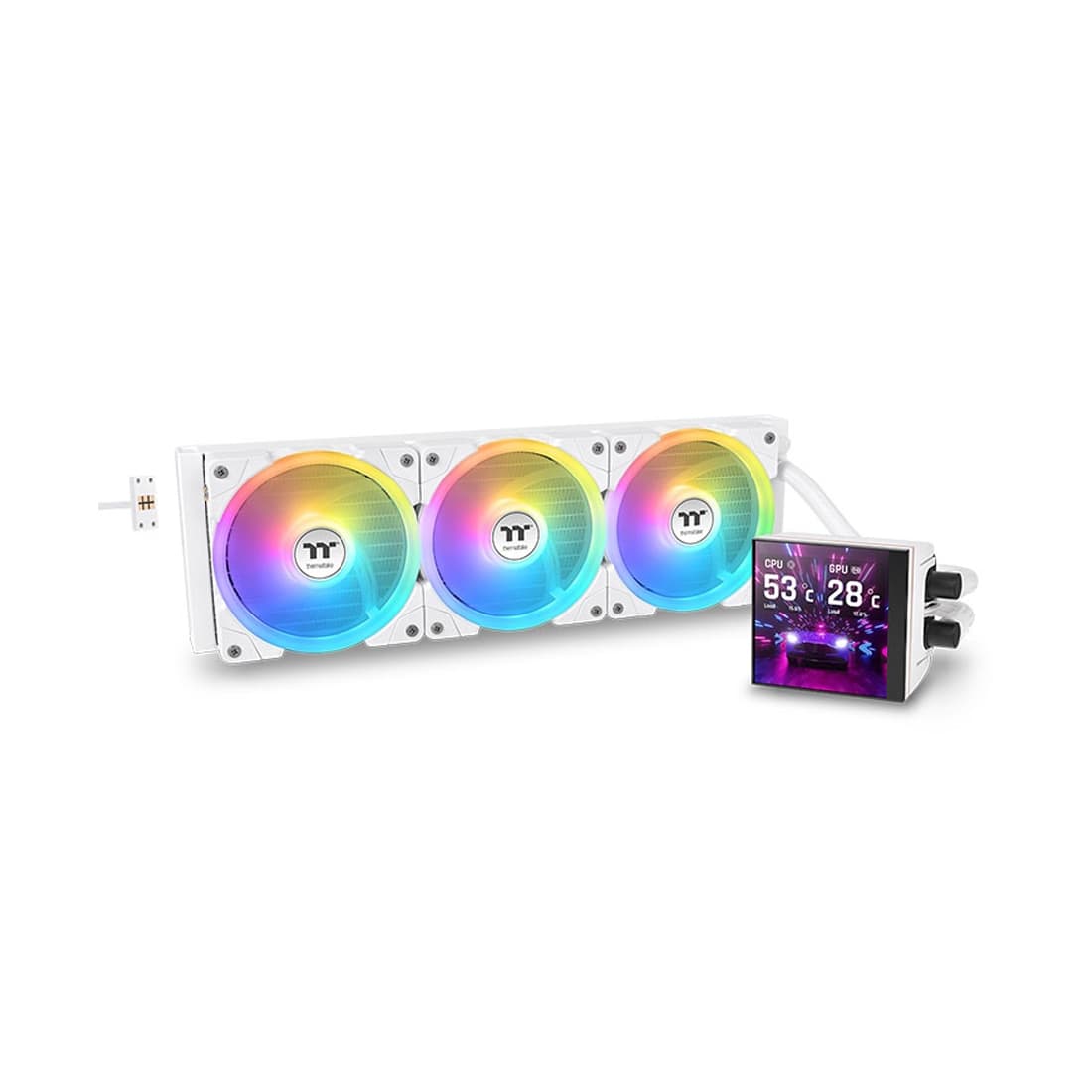 Кулер с водяным охлаждением Thermaltake MAGFloe 360 Ultra White