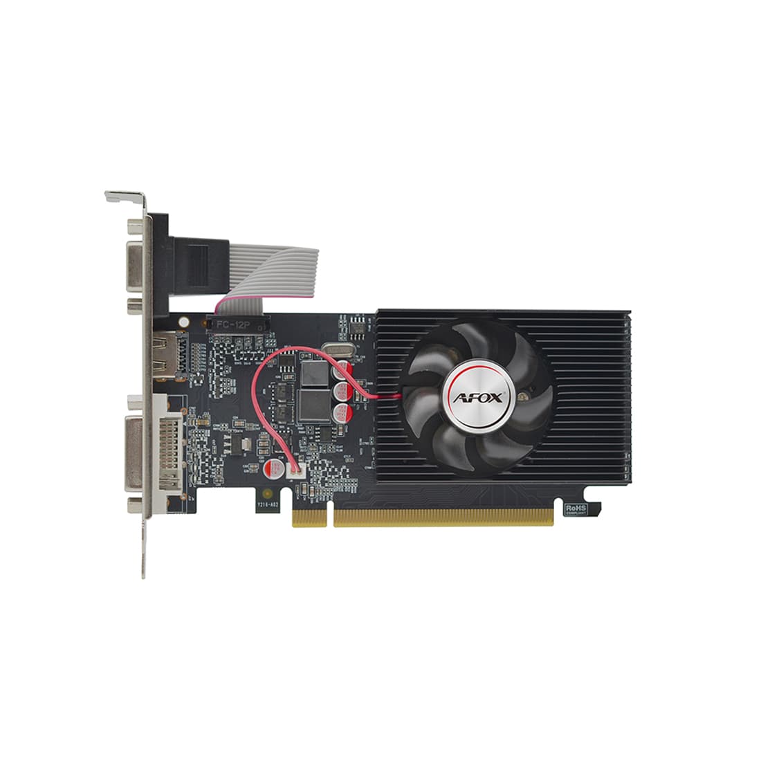 Видеокарта AFOX GT220 1GB D3 LP Single Fan (AF220-1024D3L2)